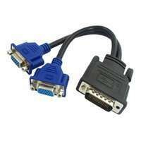 Adapter Przejściówka DMS-59 do 2x VGA