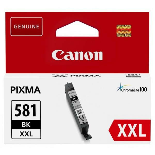 Oryginalny Tusz CLI-581Y XXL do Canon 11.7 ml Black do Canon PIXMA TR8550/TR7550/TS6150/TS6151/TS6250/TS6251/TS8150/TS8151/TS8152/TS8250/TS8251/TS8252/TS9150/TS9155/TS9550/TS9551C