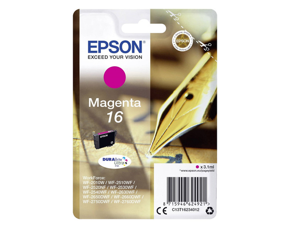 Oryginalny Tusz T1623 do Epson 3.1 ml Magenta 