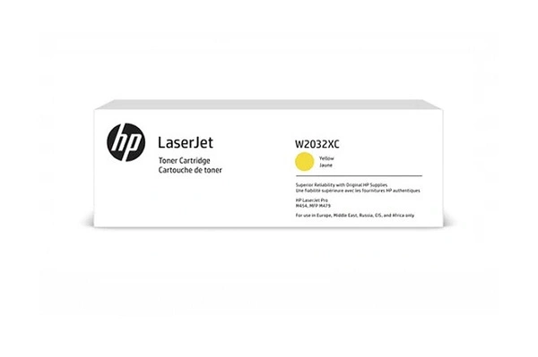 Oryginalny Toner Yellow (415XH W2032XH), kompatybilne z W2032X do HP Color LaserJet Pro M454dn/M454dw/M454fw/M454nw/ M479dn/M479dw/M479fdn/ M479fdw/M479fnw/ E45028dn/E47528f/ M455dn/M480f