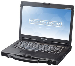 Panasonic ToughBook CF-53 Dotyk Core i5 3320m (3-gen.) 2,6 GHz / - / - / DVD / Win10 Prof. (Update)