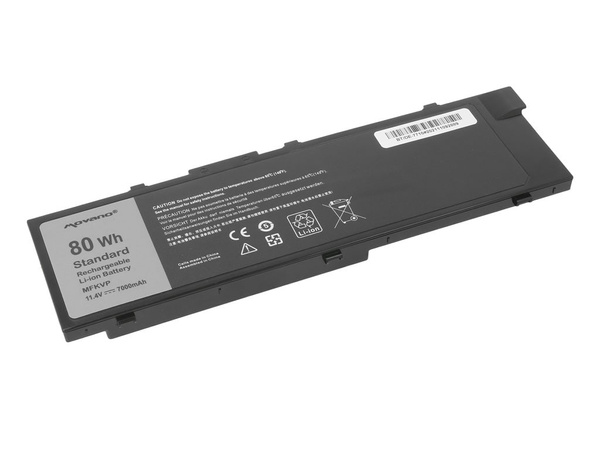 Nowa bateria Movano BT/DE-7710 MFKVP zamiennik do laptopa Dell Precision 7510, 7520 11.4V 7000 mAh