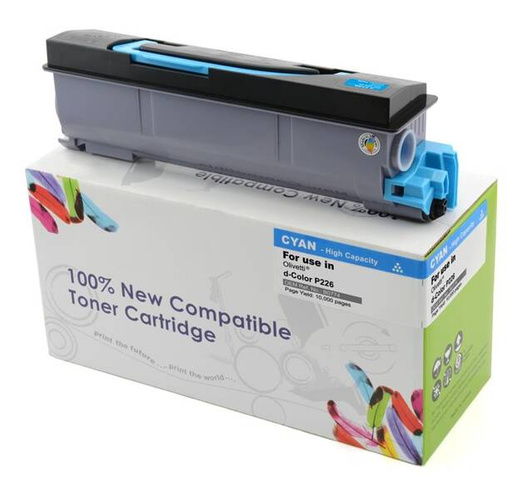 Zamiennik OLIVETTI B0774 10k Cyan toner marki Cartridge Web do D-Color P226