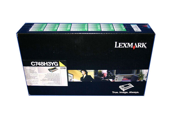 Oryginalny Toner Yellow Lexmark C748 (C748H3YG)