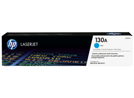 Oryginalny Toner HP 130A CF351A do HP 1k Cyan