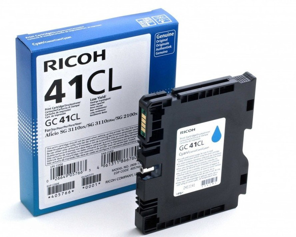 Ricoh Gel cart GC-41CL 405766 Cyan