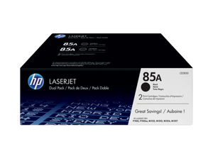 Toner Oryginalny HP 85AD CE285AD do HP 2x1.6k Black Dwupak do HP 1102/1212nf/1102w/m1132/m1212nf mfp/p1102w/1217/m1132mfp