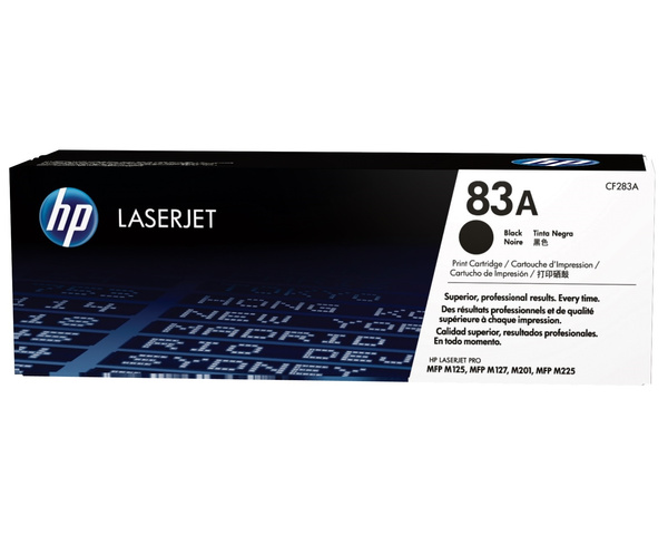 Oryginalny Toner HP 83A CF283A do HP 1.5k Black do HP LaserJet Pro M125a/M125nw  M127fn/M127fs M127fw/M128fn M128fw/M201dw M201n/M225dn M225dw