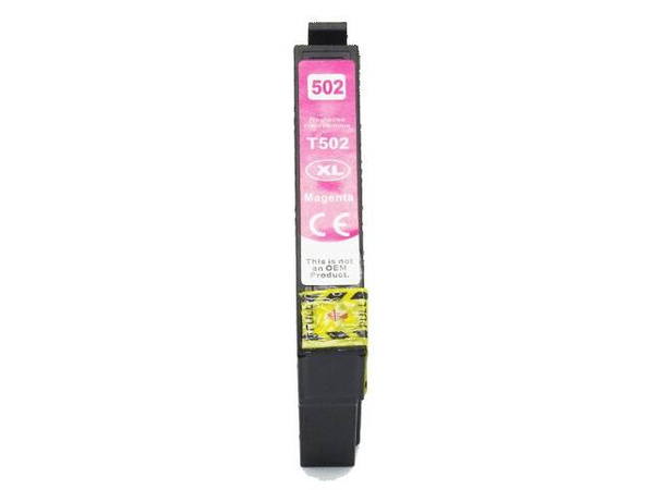 Tusz zgodny z EPSON T502 502XL Magenta 14ml marki DDPrint do Epson WF-2860, XP-5150, XP-5155