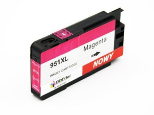 Zamiennik HP 951XL Magenta 30ml tusz marki DDPrint do HP OfficeJet Pro 251 / 276 / 8100 / 8600 / 8610 / 8615 / 8616 / 8620 / 8625