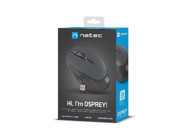 Mysz optyczna bezprzewodowa Natec Osprey, Bluetooth + 2,4Ghz