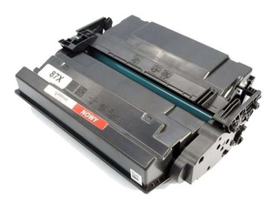 Toner zgodny z HP 87X CF287X 18K Black marki DDPrint do HP LaserJet M501n/M501dn/ M506dh/M506dn/M506n/ M506x/M506xh/M527c/ M527dn/M527f