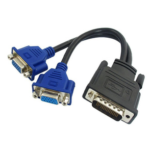 Adapter Przejściówka DMS-59 do 2x VGA