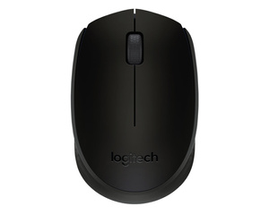 Mysz optyczna bezprzewodowa Logitech B170 / czarna