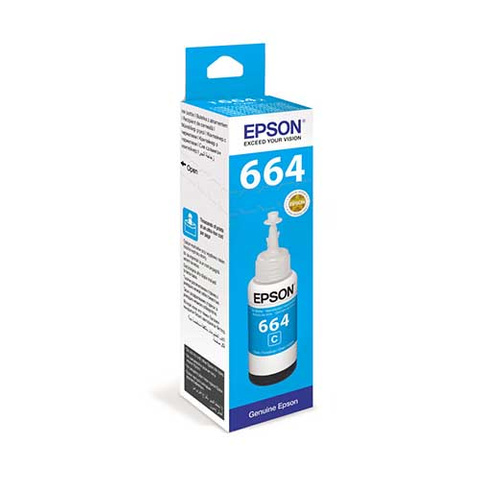 Oryginalny Tusz Epson T6642 do Epson EcoTank 70 ml Cyan