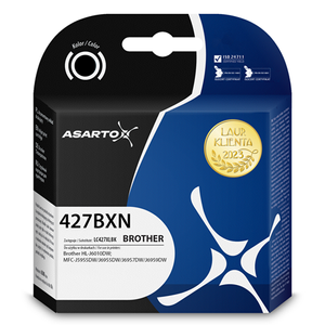 Tusz Asarto do Brother 427BXN | LC427XLBK | 6000 str. | black do Brother HL J6010DW / MFC J5955 J5955DW J6955DW J6957DW J6957DWT J6959DW