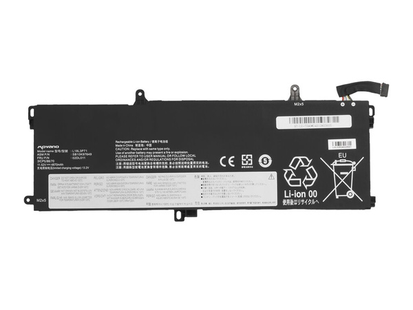 Bateria Movano do Lenovo ThinkPad T590, P15s, T15 - BT/LE-T590