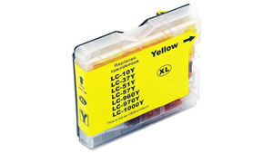 Zamiennik Brother LC1000Y Yellow 20ml tusz marki DDPrint do DCP-135C DCP-150C DCP-357C