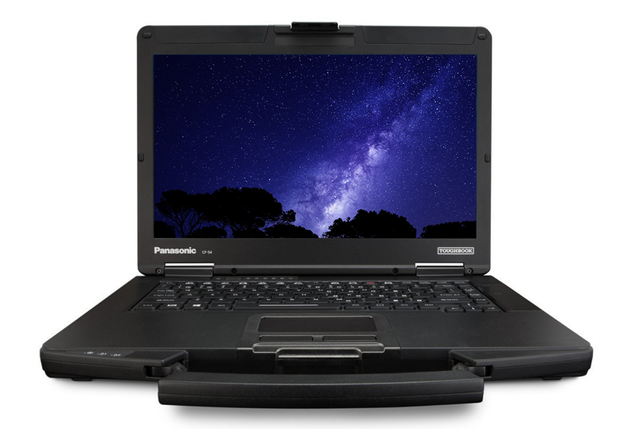 Poleasingowy Laptop Panasonic ToughBook CF-54-1 Core i5 5300U (5-gen.) 2,3 GHz / 16 GB / 480 SSD / 14" / Win 10 Prof. (Update) / (defekt)