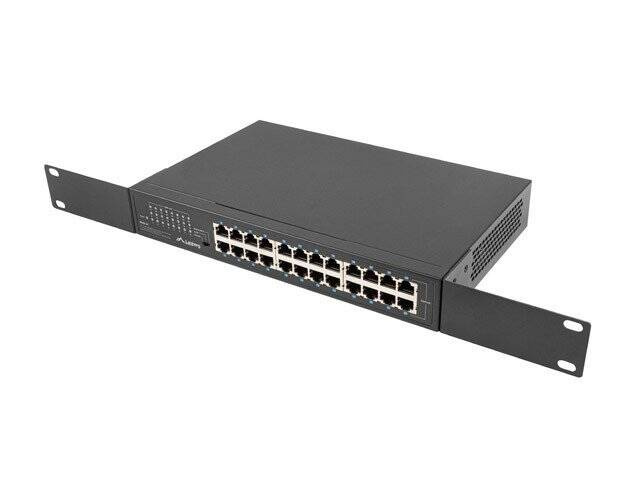 Switch niezarządzalny Lanberg RSGE-24 RACK 19''