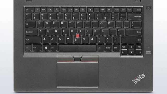 Poleasingowy Laptop Lenovo ThinkPad T450 Core i5 5300u (5-gen.) 2,3 GHz / 16 GB / 480 SSD / 14" / Win 10 Prof. (Update) + kamerka