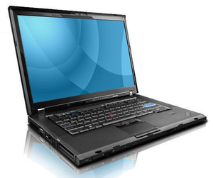 Lenovo ThinkPad T500 Core 2 Duo 2,53 GHz / 8 GB / 240 SSD / DVD / 15,4" / Win 10 Prof. (Update)