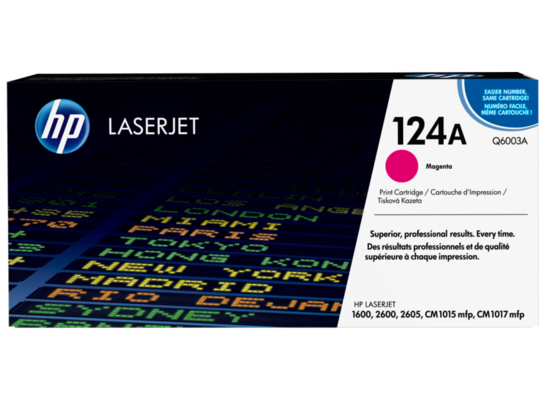 Oryginalny Toner HP124A Q6003A do HP Color 2k Magenta