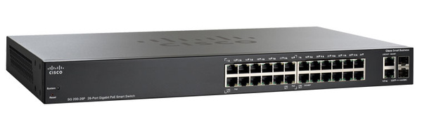 Switch PoE Cisco 26p SG200-26FP-EU (26x10/100/1000Mbit PoE)