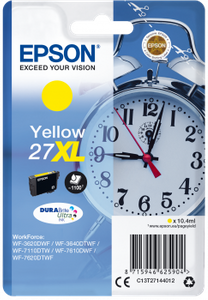 Oryginalny Tusz 27XL T2714 XL do Epson 10.4 ml Yellow