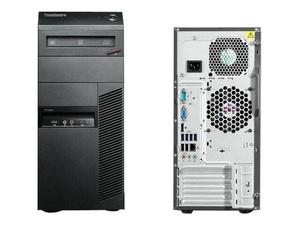 Komputer Poleasingowy Lenovo ThinkCentre M83 Tower Intel G3220 3,0 GHz / 4 GB / 120 SSD / DVD / Win 10 Prof. (Update)