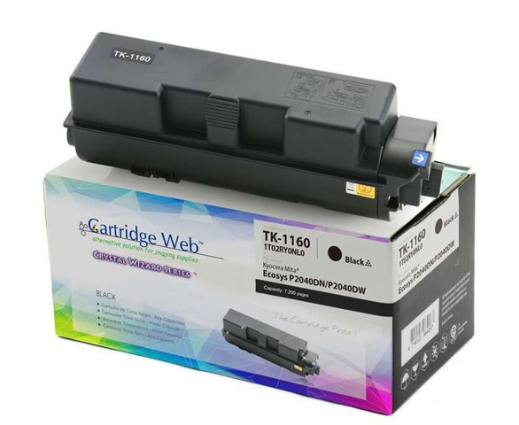 Zamiennik Kyocera TK1160 / TK-1160 7,2k Black toner marki Cartridge Web do ECOSYS P2040dn P2040dw