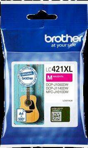 Brother Tusz LC421XLM Magenta 500str