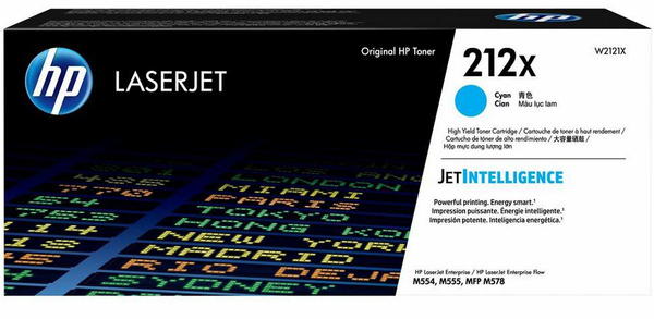 Oryginalny Toner HP 212X W2121X do HP 10k Cyan