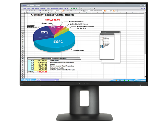 Monitor Poleasingowy HP Z24n / Klasa A-