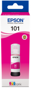 Oryginalny Tusz Epson 101 70ml Magenta do Epson EcoTank L4150 L4160 L4260 L4266 L6260 L6266 L6270 L6276 L14150