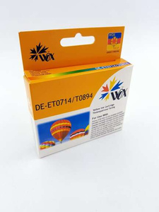 Zgodny EPSON T0714 (T0894) C13T07144011 12ml Yellow tusz marki WOX do Stylus D78 D92 D120 DX4000 DX4050 DX4400