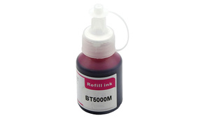 Tusz zgodny z Brother BT5000M Magenta 50ml do Brother DCP-T220/T300 T310/T420W T425W/T500W T510W/T520W T525W/T700W T710W/T720W MFC-T800W/T910DW T920DW