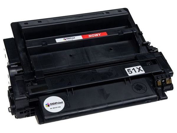 Toner zgodny z 51X Q7551X 12k Black marki DDPrint do HP P3005/M3027/M3035