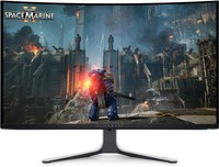 Powystawowy Monitor Dell Alienware 32'' AW3225QF 4K 240Hz, zakrzywiony 3840x2160 / 16:9 / 0,03 ms / 1 x DisplayPort / 2 x HDMI 2.1 / 3 x USB 3.2 Gen 1