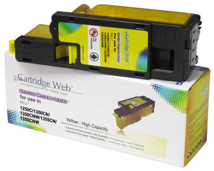 Zamiennik DELL 59311131 1k Yellow toner marki Cartridge Web do Dell C1660