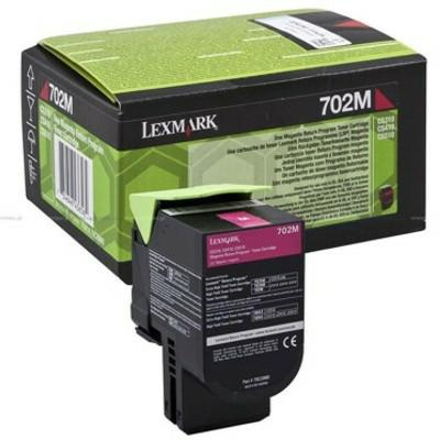 Lexmark Toner 702M 70C20M0 Magenta 1K