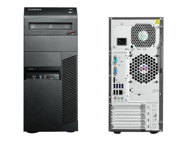 Komputer Poleasingowy Lenovo ThinkCentre M83 Tower Intel G3220 3,0 GHz / 4 GB / 500 GB / DVD / Win 10 Prof. (Update)