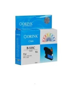 Zgodny z Tusz Brother LC525XL 15ml Cyan marki Orink do Brother DCP-J105/J100/MFC-J200