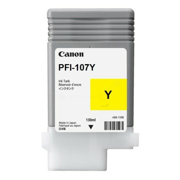 Oryginalny Tusz PFI-107Y do Canon 130 ml Yellow