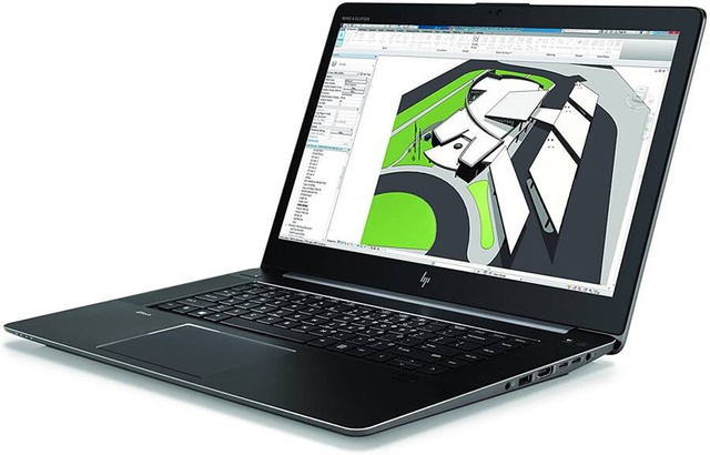 Poleasingowy Laptop HP Zbook 15 G4 Core i7 7820HQ (7-gen.) 2,9 GHz / 16 GB / 960 SSD / 15,6'' FullHD / Win 10 Prof. (Update) + Quadro M2200