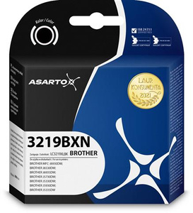 Zgodny Tusz Asarto AS-B3219BXN zamiennik Brother 3219BXN | LC3219XLBK | 3000 str. | black