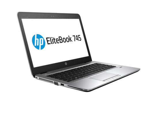 Poleasingowy Laptop HP EliteBook 745 G4 AMD Pro A10-8730B 2,4 GHz / 8 GB / 120 SSD / 14'' FullHD / Win 10 Prof. (Update)