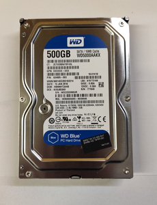 WD Blue / 3,5'' / WD5000AAKX / 500 GB / SATA