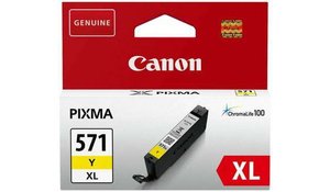 Oryginalny Tusz CLI-571YXL do Canon 10.8 ml Yellow do Canon Pixma MG5750/MG5753/MG6850/MG7750 / MG7752/TS5050/ TS5051/TS5055/ TS6050/ TS6051/ TS6052/ TS8050