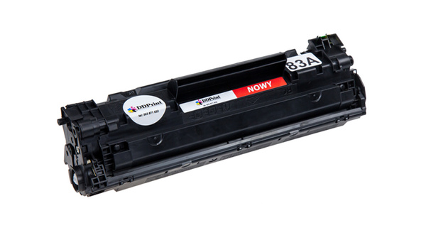 Toner zgodny z 83A CF283A 1,5k Black marki DDPrint nowy do HP LaserJet Pro M125a/M125nw  M127fn/M127fs M127fw/M128fn M128fw/M201dw M201n/M225dn M225dw